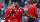 David Alaba jubelt nach dem CL-Sieg der Bayern über ManUnited