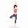 Yoga-Baum - auch er hilft zur Work Life Balance