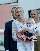 Fürst Albert von Monaco und Charlene mit den Zwillingen